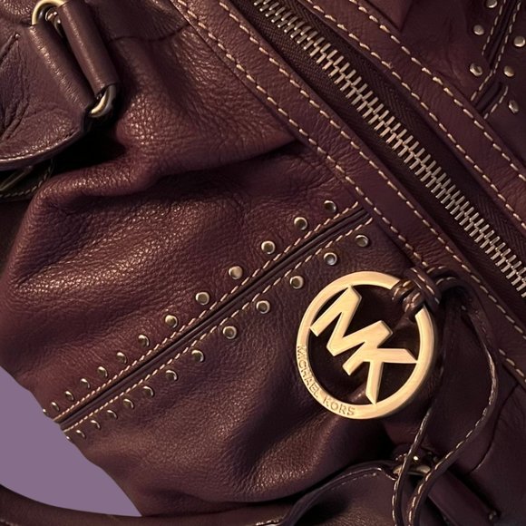 Michael Kors Leather Studded Purse - Picture 5 of 5